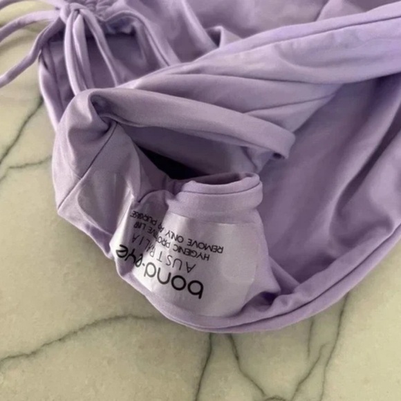 Bond-Eye Australia "Tied Together" one piece swimsuit medium B1706 - Picture 6 of 7